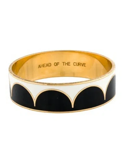 Pre-owned Kate Spade Enamel Bangle Bracelet, 8" In Multi