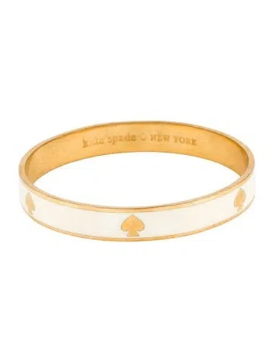 Pre-owned Kate Spade Enamel Bangle Bracelet, 8" In Multi