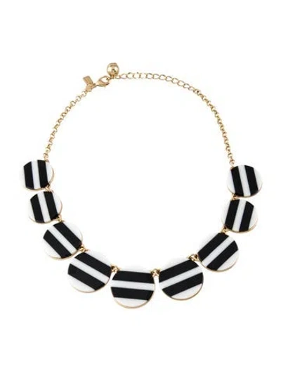 Pre-owned Kate Spade Enamel Collar Necklace, 20" In Multi
