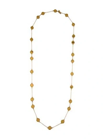 Pre-owned Kate Spade Enamel Station Necklace, 17" In Multi