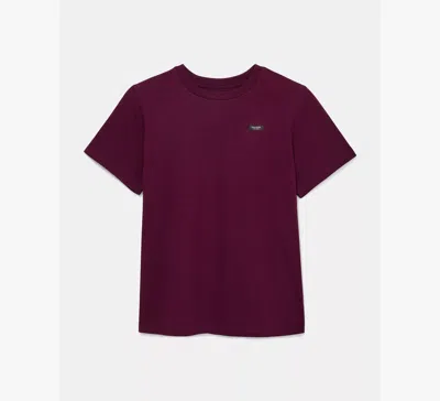 Kate Spade Essential Logo Tee In Purple