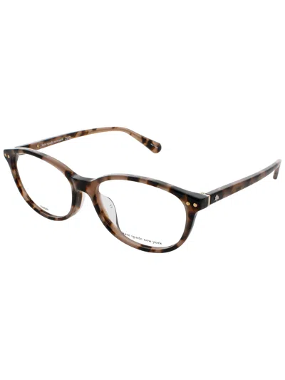 Kate Spade Evangeline/f Mini Plastic Women's Eyeglasses In Brown