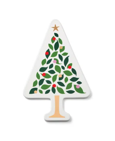 Kate Spade Evergreen Tree Cheese Slab In Multi