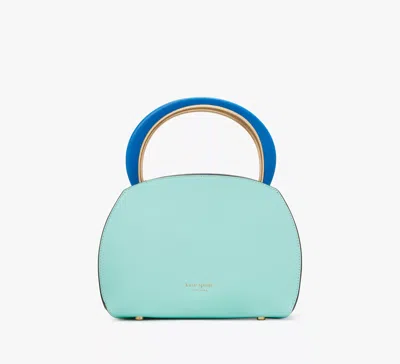 Kate Spade Expo Colorblocked Top-handle Satchel In Blue