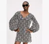 Kate Spade Eyelet Cover-up Dress In Black