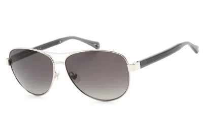 Kate Spade Faras Sunglasses In Silver