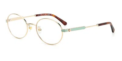 Kate Spade Fatimah/f Vestibilità Orientale 06j Occhiali Da Vista Oro Per Donna (solo Montatura) In Yellow