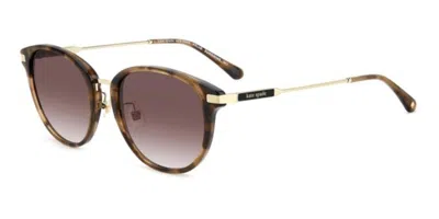 Kate Spade Fawn/f/s Vestibilità Orientale 086/3x Occhiali Da Sole Tartarugatishell Per Donna In Brown