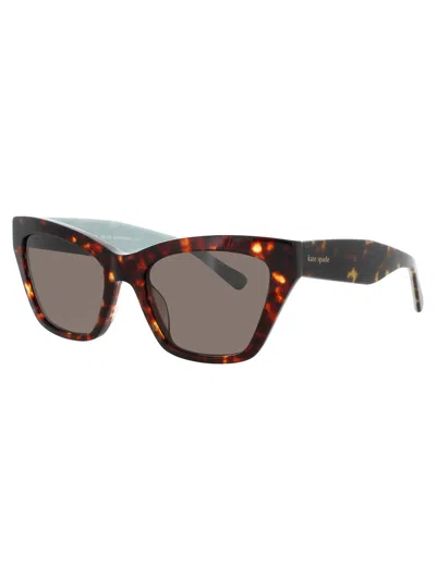 Kate Spade Fay/g/s Sunglasses In Havana - Gradient Brown