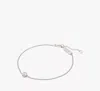 Kate Spade Fine Time To Shine Diamond Flower Bracelet In Silver