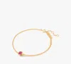 Kate Spade Fine Time To Shine Gem Bracelet In Ruby/gold