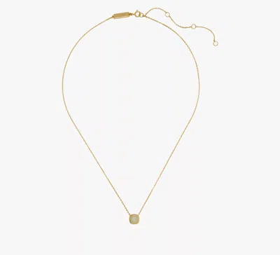 Kate Spade Fine Time To Shine Gem Pendant In Gold