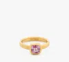 Kate Spade Fine Time To Shine Gem Ring In Pink Sapphire