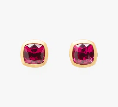 Kate Spade Fine Time To Shine Gem Studs In Pink