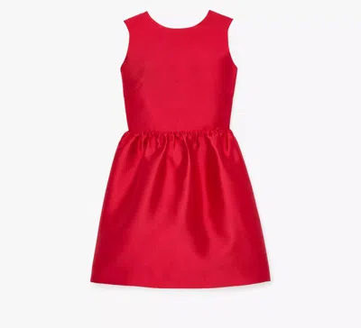 KATE SPADE FIT-AND-FLARE BOW DRESS