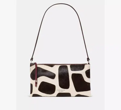 Kate Spade New York Fling Giraffe Print Calf Hair Pochette Bag In Brown