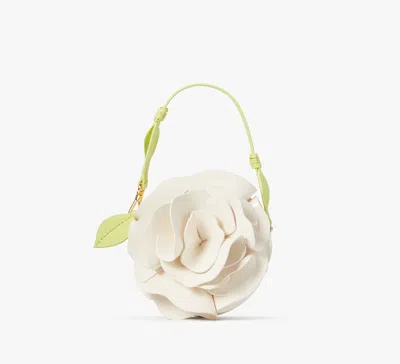 Kate Spade Flora Patent Leather 3d Wristlet In White