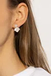 Kate Spade Precious Pansy Drop Earrings In Gold