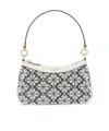 Kate Spade Floral Jacquard Crossbody Bag In White