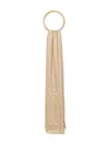 Kate Spade Floral-pattern Scarf In Neutral