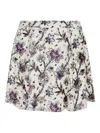 Kate Spade Floral-print A-line Skirt In Multi