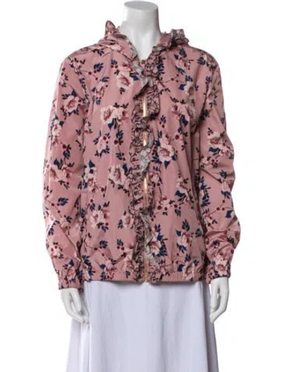 Pre-owned Kate Spade Floral Print Evening Jacket W/ Tags In Multi