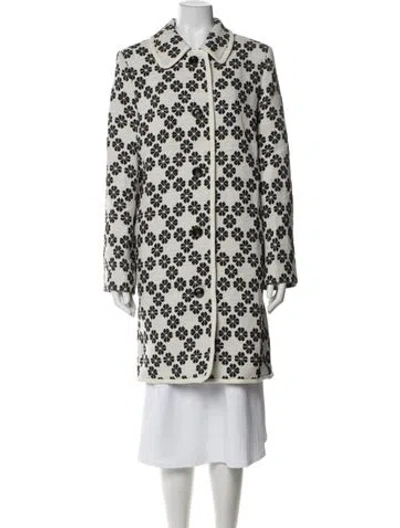 Pre-owned Kate Spade Floral Print Jacket In Multi