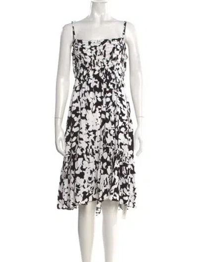 Pre-owned Kate Spade Floral Print Mini Dress In Multi