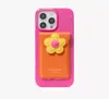 Kate Spade Floral Wallet Iphone 16 Pro Max Case In Pink