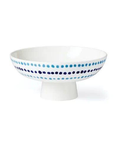 Kate Spade Floral Way Footed Bowl In Multi