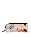 Kate Spade Floral Zip-up Pencil Case, Set Of 5 In Floral Garden