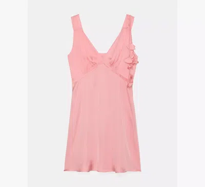 Kate Spade Florette Mini Slip Dress In Pink