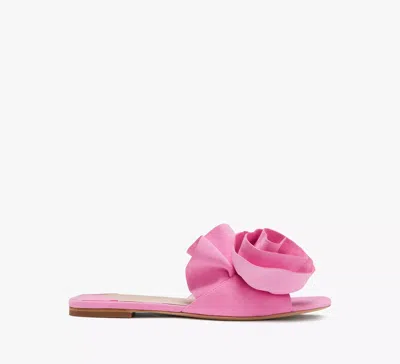 Kate Spade Flourish Slide Sandals In Carousel Pink