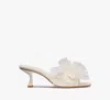 Kate Spade New York Flourish Flower Accent Sandal In Cream