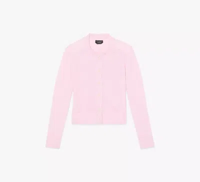 Kate Spade Flower Button Nell Cardigan In Pink Lemonade
