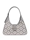 Kate Spade Flower Shoulder Bag In Grey