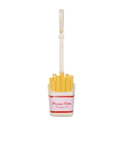 Kate Spade French-fry Bag Charm In White