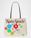 Kate Spade New York Fresh Picks Canvas Tote In Multi