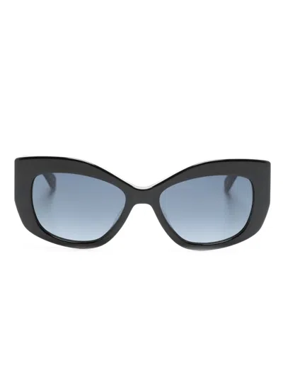 Kate Spade Frida Butterfly-frame Sunglasses In Black