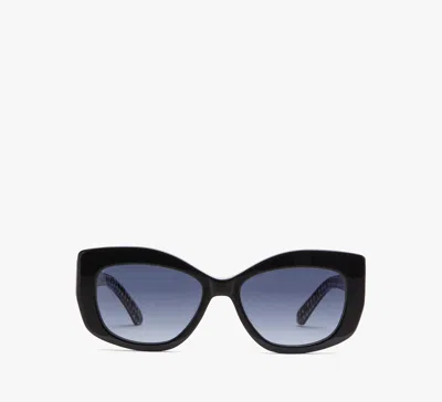 Kate Spade Frida Sunglasses In Black