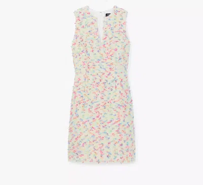 Kate Spade Gala Tweed Dress In Cream