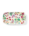 Kate Spade Garden Floral Hors D'oeuvres Tray In White
