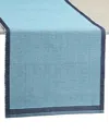 Kate Spade Garden Party Table Runner, 14" X 72" In Blue