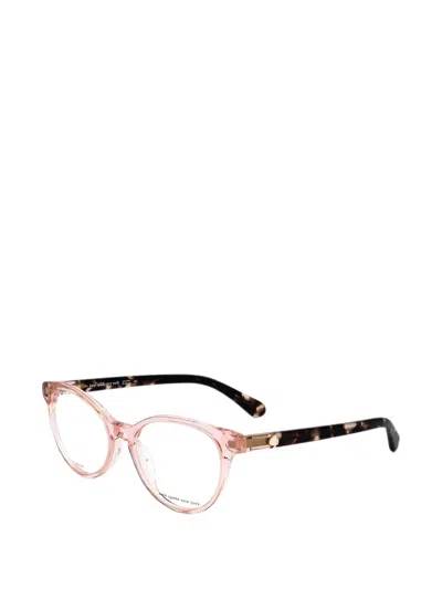 Kate Spade Gela Cat-eye Frames In Gold