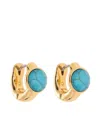 Kate Spade Gemstone-embellished Earrings In Gold