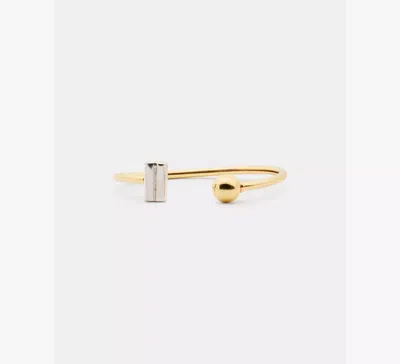Kate Spade Geo Pop Flex Cuff In Gold