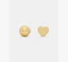 Kate Spade Geo Pop Front Back Studs In Gold