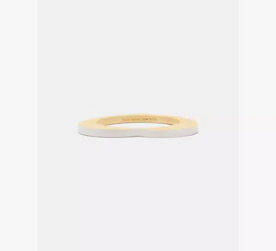 Kate Spade Geo Pop Heart Bangle In White