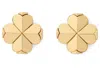Kate Spade New York Spade Flower Stud Earrings In Gold