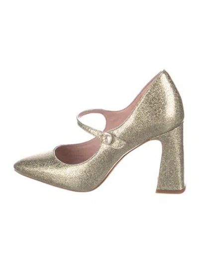 Pre-owned Kate Spade Glitter Glitter Accents Pumps